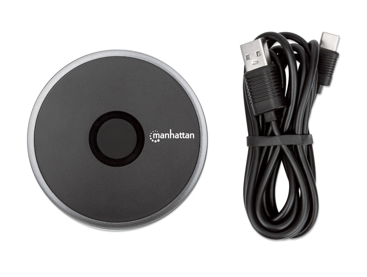 Intellinet Manhattan 102186 Fast Wireless Charging Pad 10W