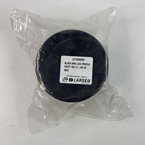 Larsen LP164NMO Low Profile Unity Gain Antenna NMO Black 162.73 - 165.25 Mhz