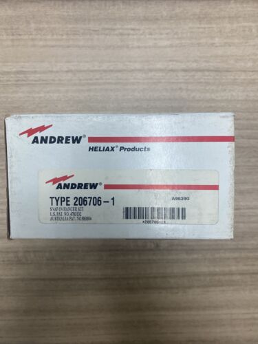 Andrew 206706-1 SnapStak Hanger Kit for 1/2" Coaxial Cable PKG QTY 10