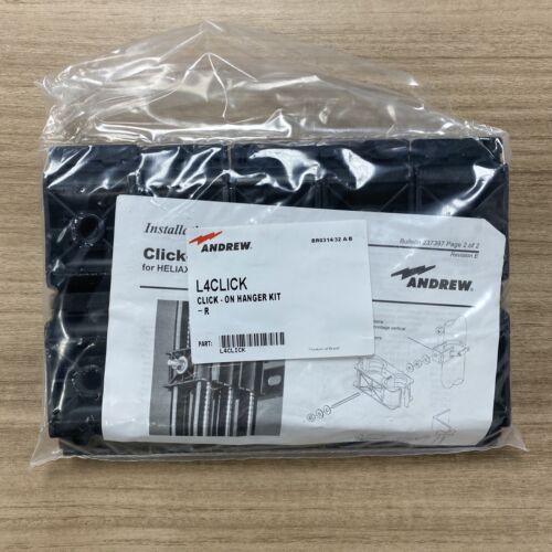L4CLICK CommScope Double Click-on Hanger for 1/2 in coaxial cable (Bag of 10)