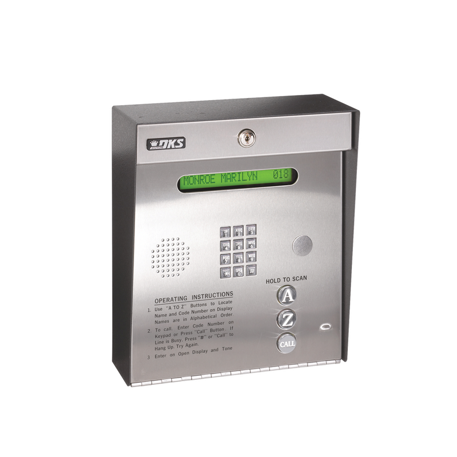 Dks Doorking 1835-080 Telephone Access Control with Phone Log, Memory for 3,000 Telephone Numbers