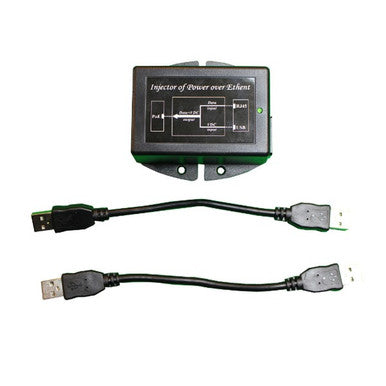 Tycon 2 USB IN. 24V 12W Passive PoE OUT. Perfect for powering a wireless radio or camera from a laptops USB ports