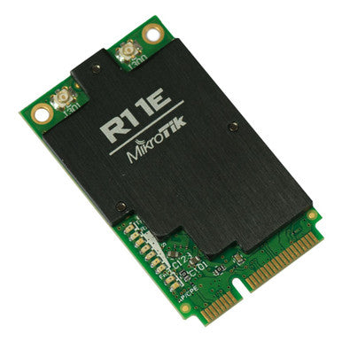 MikroTik R11e-2HnD 2.4GHz Dual-Chain miniPCI-e Wireless Card 802.11b/g/n u.FL Connectors