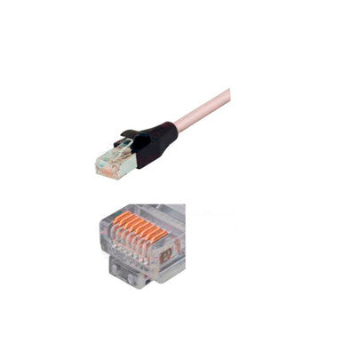 L-Com (TRD855SIG-100) Industrial Grade Category 5E Double Shielded LSZH Patch Cord, 100.0 ft