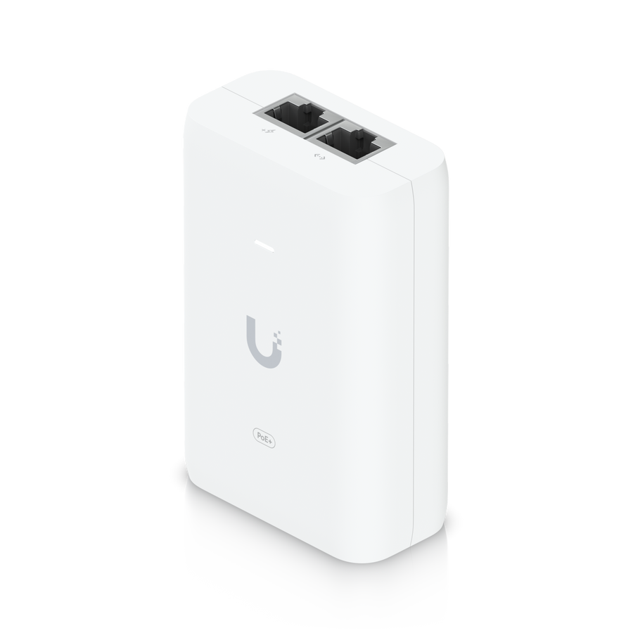 Ubiquiti U-POE+ Gigabit PoE Injector 802.3at 25.5W