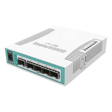 MikroTik CRS106-1C-5S Smart Switch with 5 SFP Ports and Gigabit Combo Port