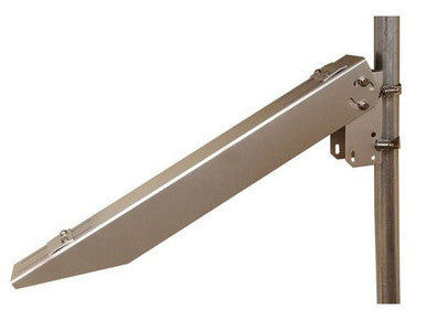 Tycon 30-85W Solar Panel Side of Pole Mount. 1.6-4.5inch Dia Pole. Aluminum/Stainless Steel