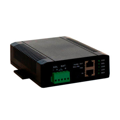 Tycon PWM Solar Dual input Battery Charging Controller 12V 8A 24V 30W Passive PoE