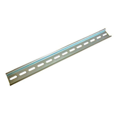 Tycon DIN RAIL 9.84in Plated Steel Slotted for easy mounting