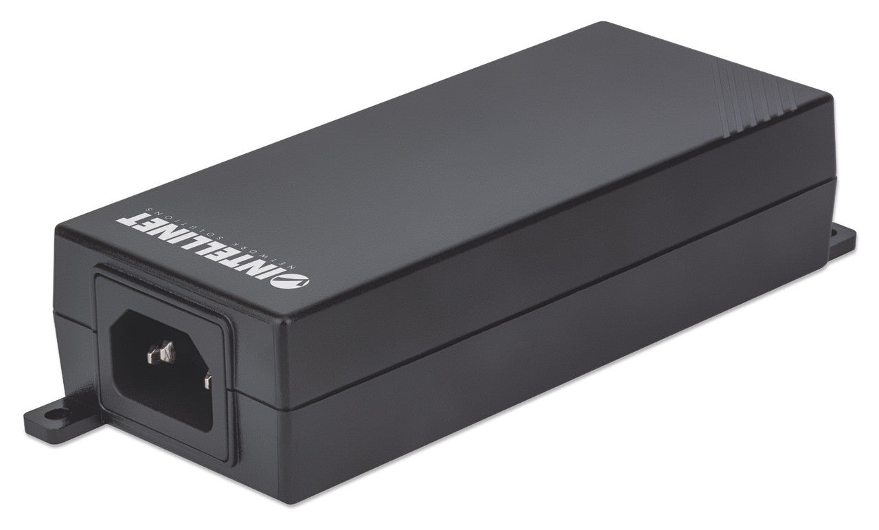 Intellinet 561518 Gigabit High-Power PoE+ Injector 30W Power Output IEEE 802.3af/at Compliant Short-Circuit and Overload Protection