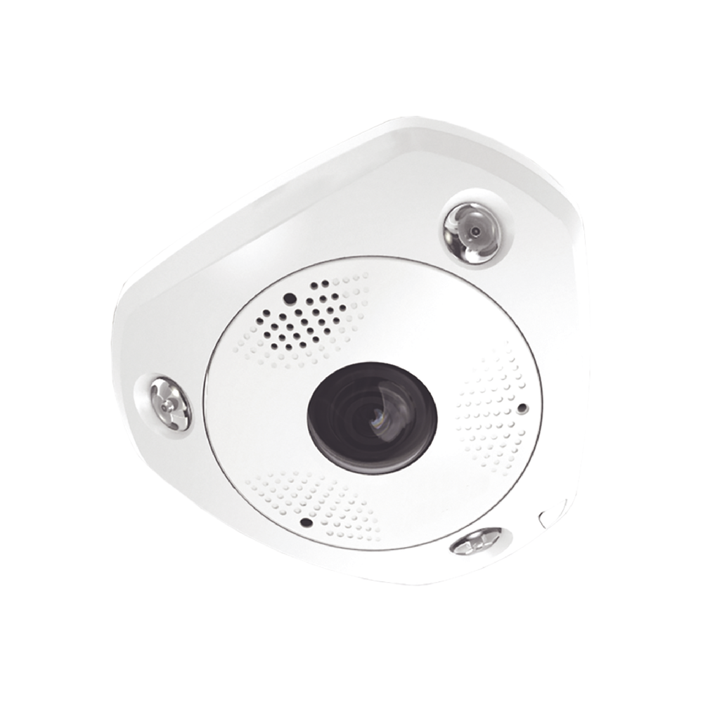 Fisheye IP Camera 6 MP H.265+ WDR 120 dB Outdoor IP67 IK08 180º - 360º XW6SO