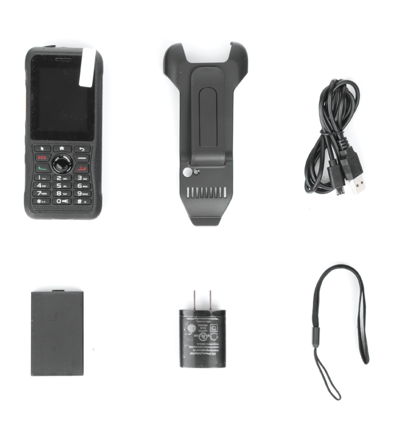4G LTE PoC Radio with 2.4" Touch Screen 2800 mA Battery Android 3G/4G SMS