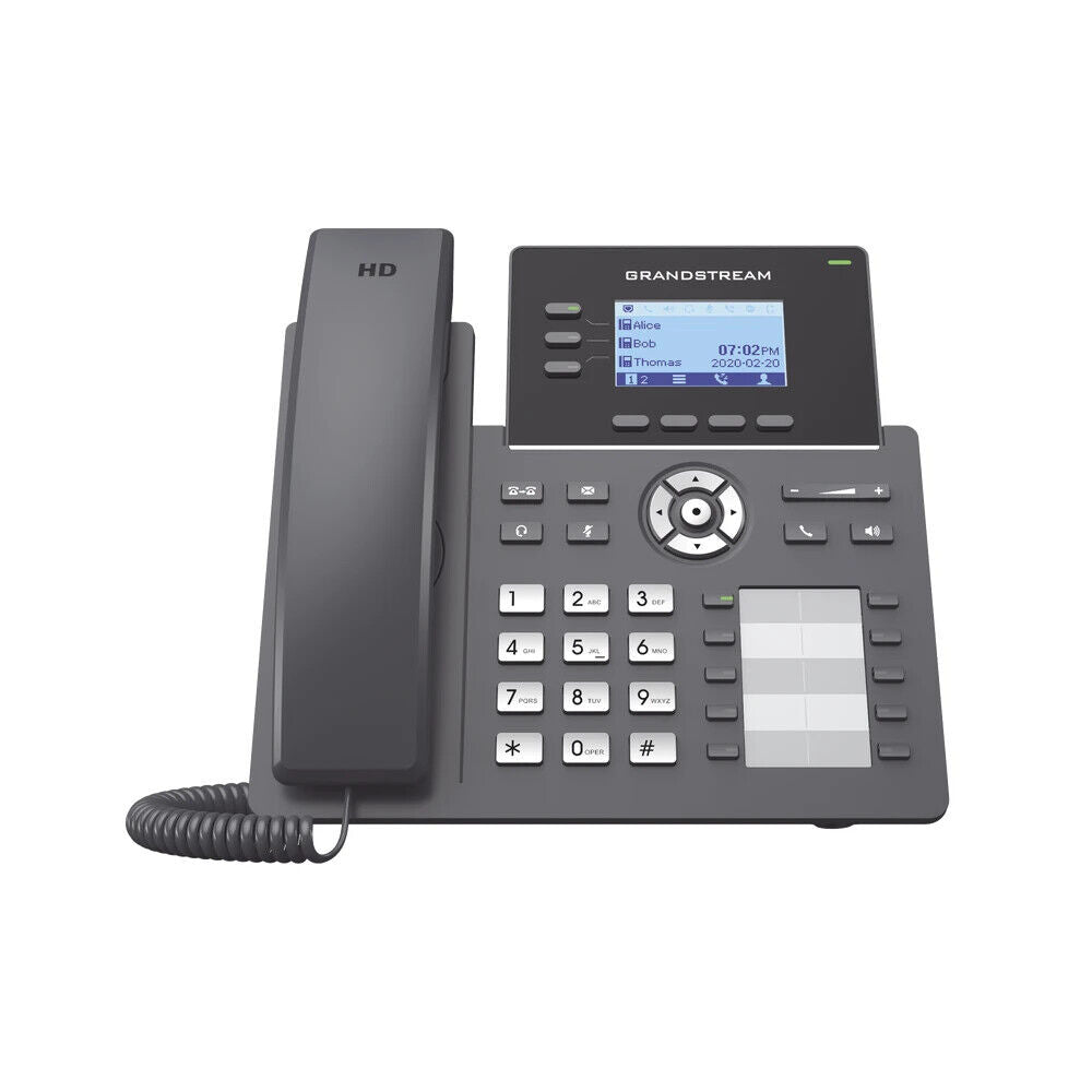 Grandstream GRP2604 3-line IP Telephone / 6 SIP Accounts 10 BLF Keys Codec OPUS