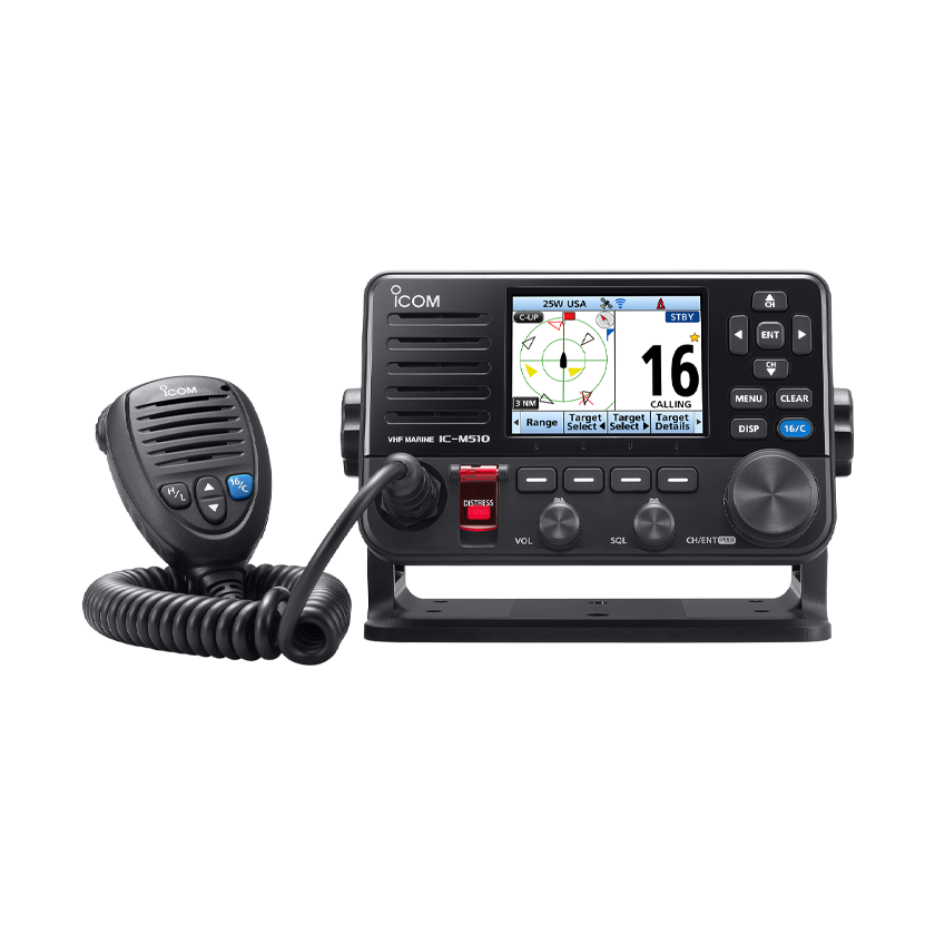 Icom M510 PLUS 21 USA M510 EVO VHF Fixed Mount Class D DSC with AIS