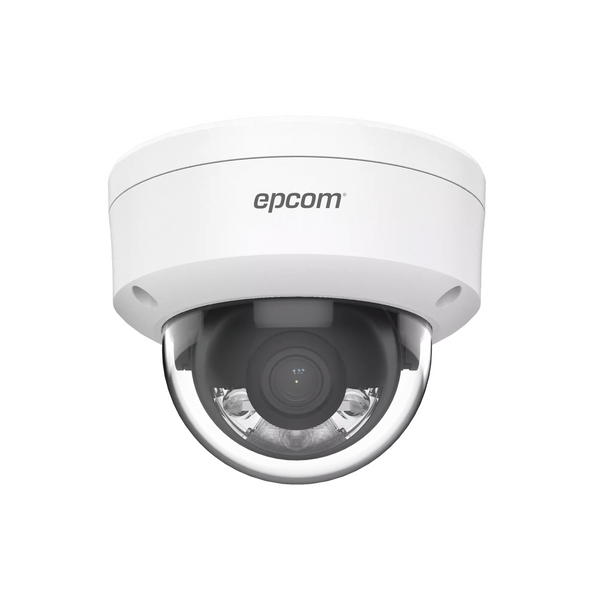 Epcom XD24-CSL IP Camera Dome 4MP 2.8 mm Lens 40 mts IR EXIR IP67 IK10 WDR 120 dB PoE