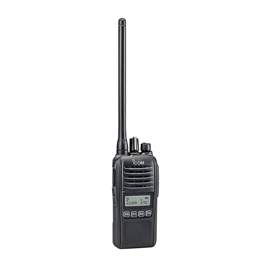 Icom F2000S 83 USA UHF Portable Radio 400-470 MHz 5W 128-Channel