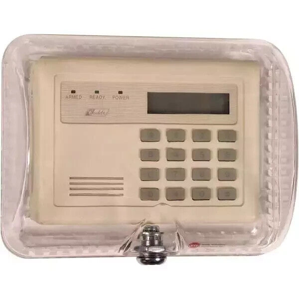 STI STI-9105 Thermostat Protector Key Lock Clear Polycarbonate