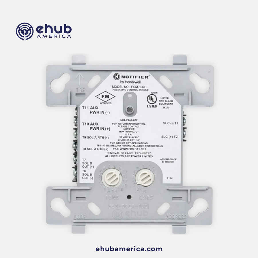 Notifier FCM-1-REL Control Module, F/Releasing, "A