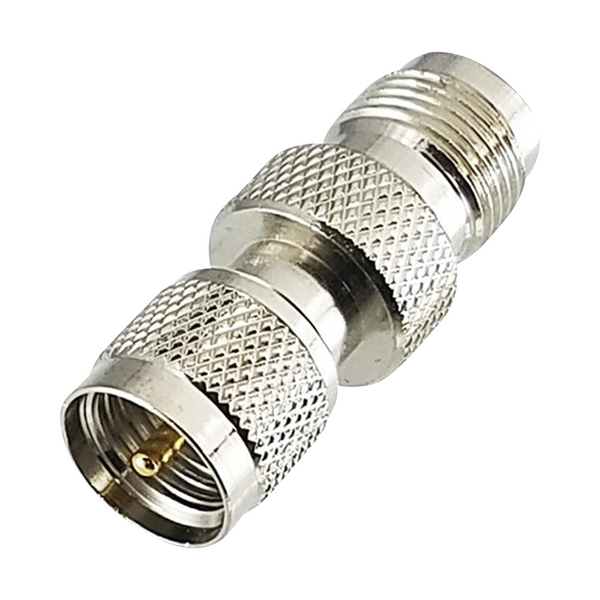 Rf Industries RFU-623 Straight Adaptor Mini UHF Male to TNC Female Connector