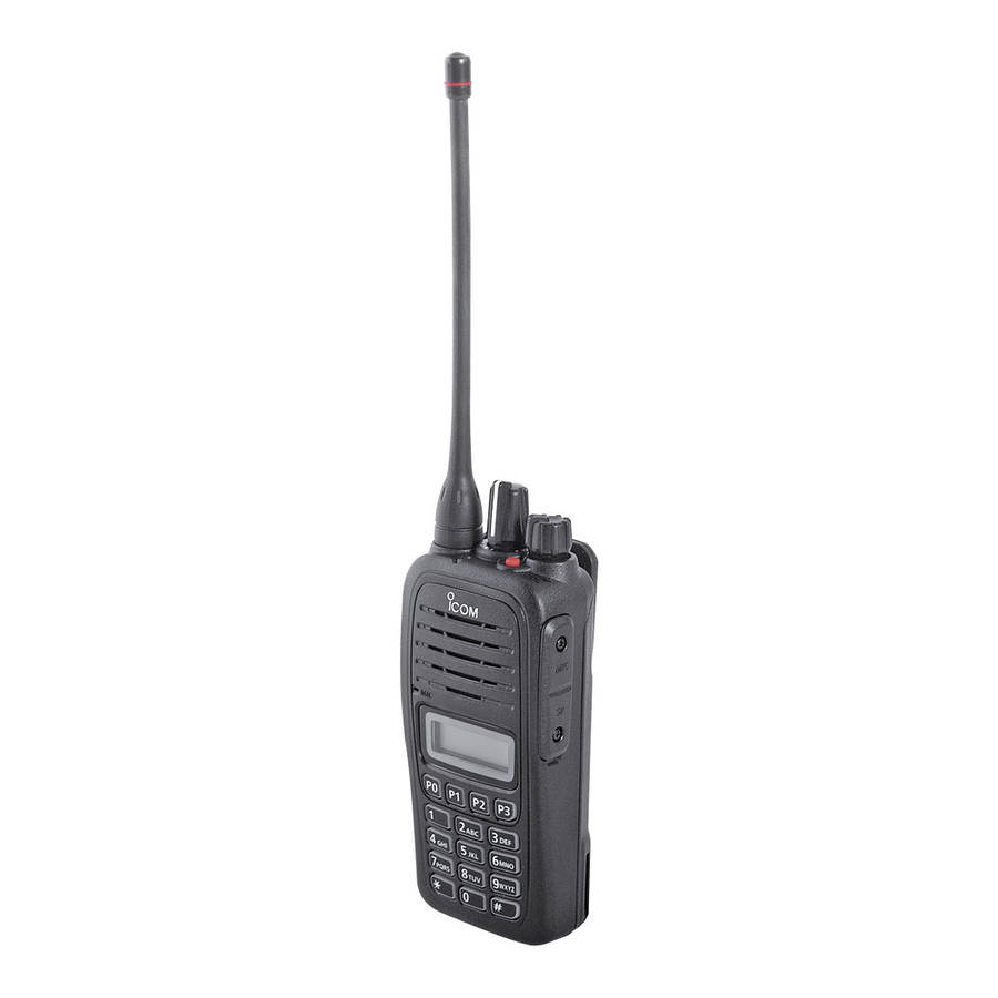Icom F2000T 84 USA 4W UHF Two-Way Radio 128-Channel Narrowband IP67