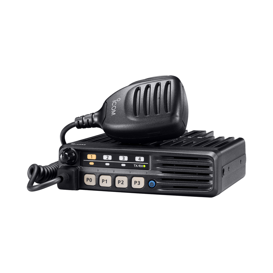 Icom F6011 66 USA F6011 Mobile Two-Way Radio UHF 400-470MHz 8CH 45W