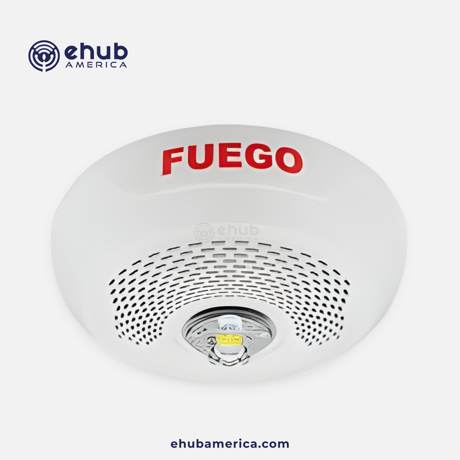 Fire-Lite SPSCWLED-SP Firelite Speaker Strobe White Ceilingfug
