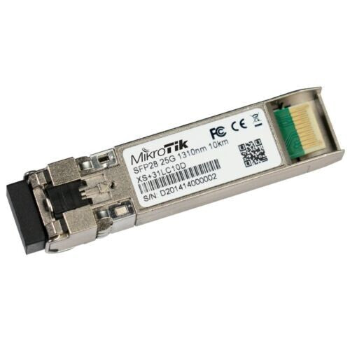 Mikrotik XS+31LC10D module 1/10/25G SM Singlemode 10km 1310 SFP SFP+ SFP2
