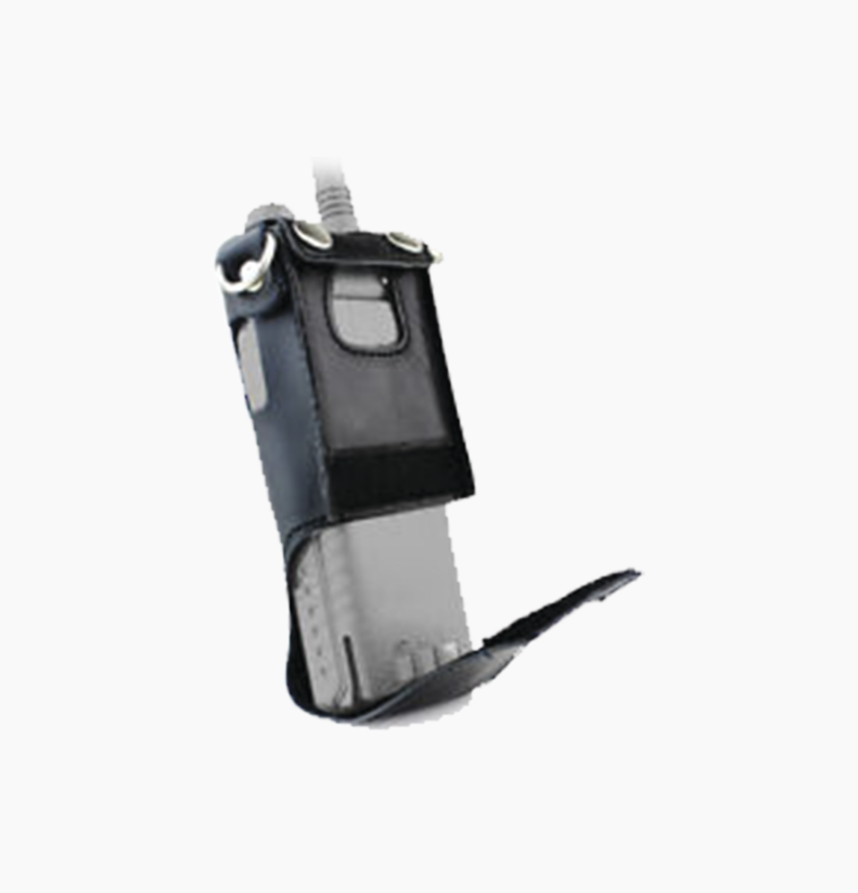 Kenwood KLH179K3 Leather Case Heavy-Duty Swivel Belt Loop for NX-220/320