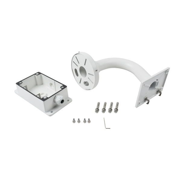 Epcom XGA160C Universal Wall Mount with Junction Box for Dome and Bullet Cameras