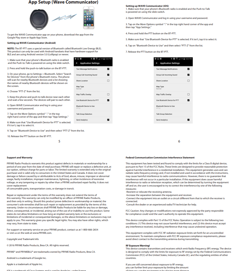 BT-PTT-ZU Bluetooth Super Mini Switch Button For IOS and ANDROID BT-PTT-ZU-STRAP