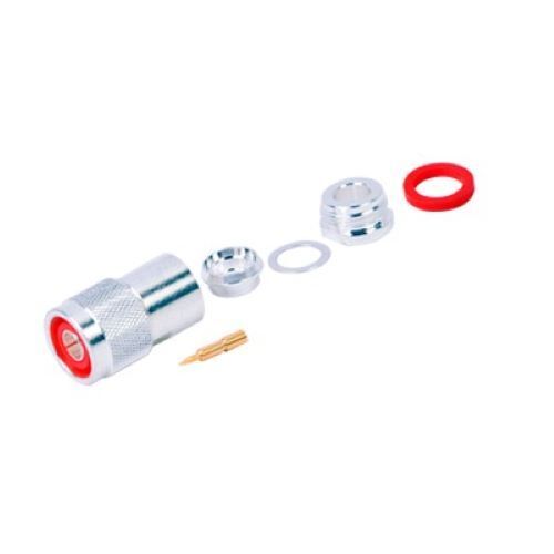 Rf Industries RFN-1002-PL 4PK N Male connector for plenum rated Belden 89913