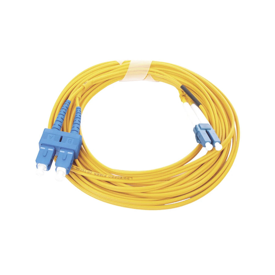 Fiberhome LP-FO-D-LCU-SCU-05 Fiber Optic Jumper Singlemode 16.4 ft LC/UPC-SC/UPC