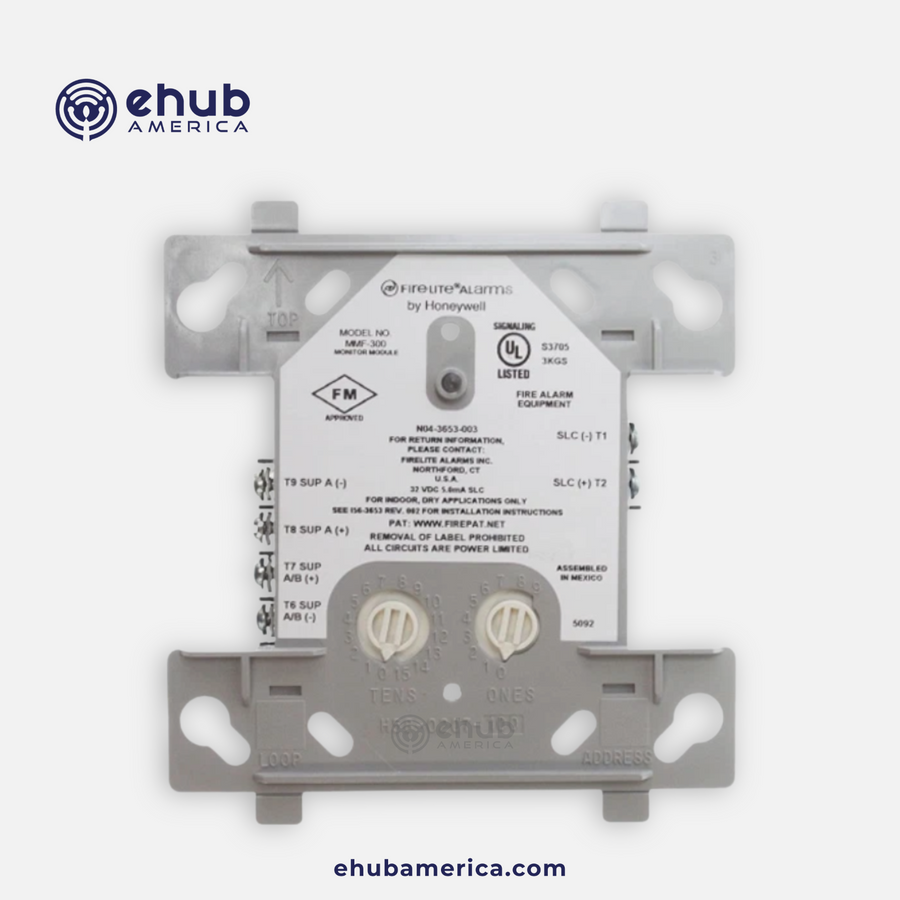 Fire-Lite MMF-300 Firelite Monitor Module For N/O Contact