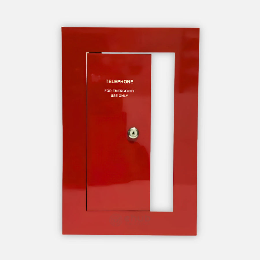 Edwards 6831-1 Flush Trim-break Glass Red, Remot