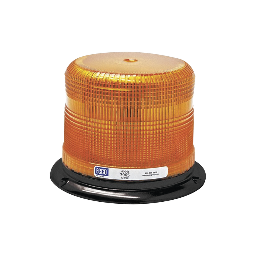 ECCO 7965A Beacon Light: Beacon Light, 11 Flash Patterns - Vehicle Lighting, Permanent, Lighter Plug, LED