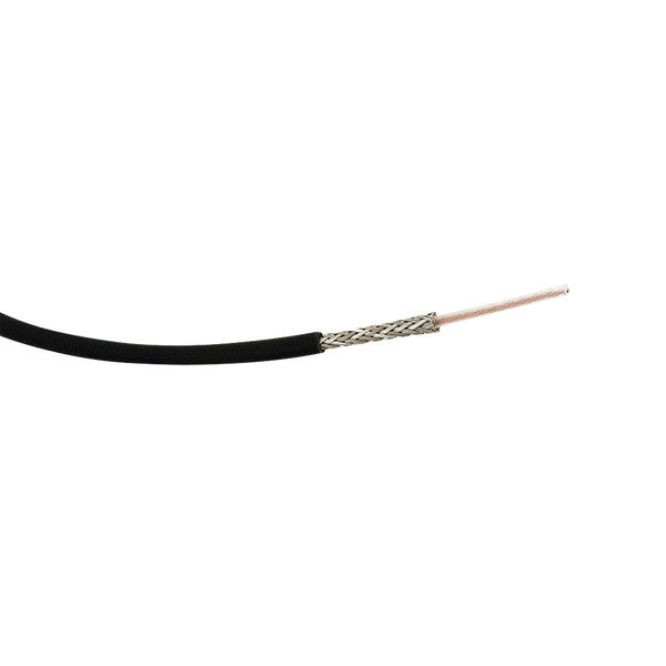Belden 8240FT Coaxial Cable RG-58A/U Type, Polyethylene Insulation, Tinned Copper Braid Shield (95% coverage), PVC Jacket