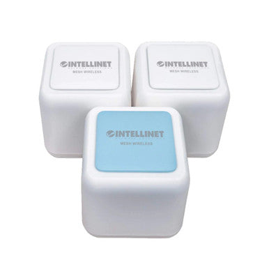 Intellinet 525725 Whole Home Mesh Wireless AC1200 Kit 1 Router and 2 Repeaters