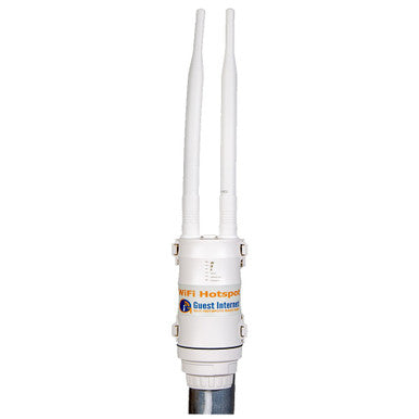 Guest Internet Outdoor Hotspot wireless gateway 100 Mb/s throughput