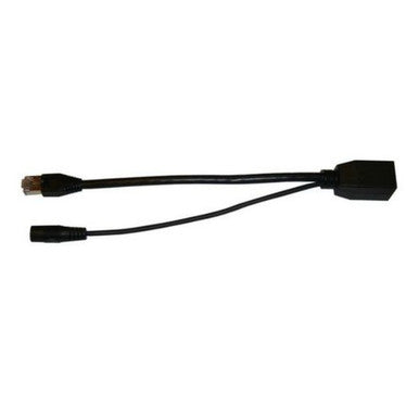 Tycon Passive Y Injector Injects DC Power on RJ45 socket pins 4,5(+) and 7,8(-). Injects PoE power to both RJ45 connectors.Shielded.