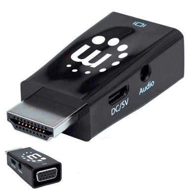 Intellinet Manhattan HDMI to VGA Micro Converter (151542)