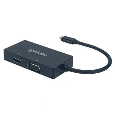 Intellinet Manhattan USB-C 3-in-1 Multiport A/V Converter (152983)
