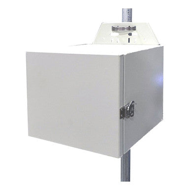 Tycon UPS24-100-120 Outdoor Enclosure w 100Ah AGM Battery Support 120VAC Input DIN Rail Aluminum NEMA 4X