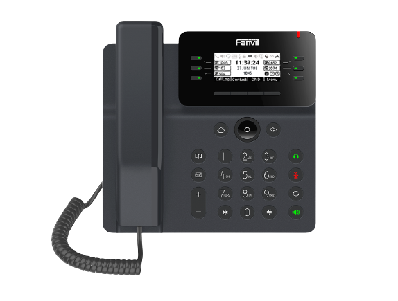 Fanvil Essential Business Phone 6 SIP lines HD Voice PoE support
