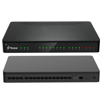 Yeastar YST-S412 VoIP PBX 8 VoIP Users 4 VoIP Trunks GSM/3G/4G Channels Auto Provision IVR Call Routing