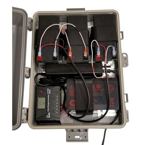 Tycon UPSPro120W Outdoor Backup Power System. 36Ah Battery. 24V. Pole/Wall Mt Polycarbonate Enclosure
