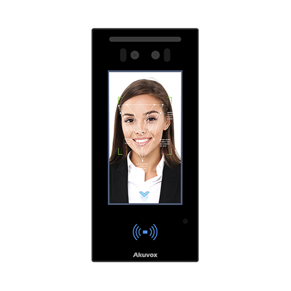 Akuvox A05C Biometric Reader for Access Control / 20,000 Faces / Web Management / QR Code / BLUETOOTH