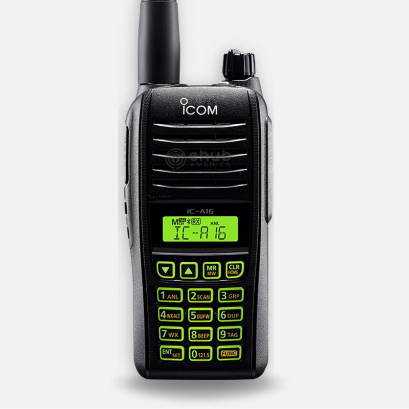 Icom A16 VHF Aviation Air Band Handheld Transceiver IC