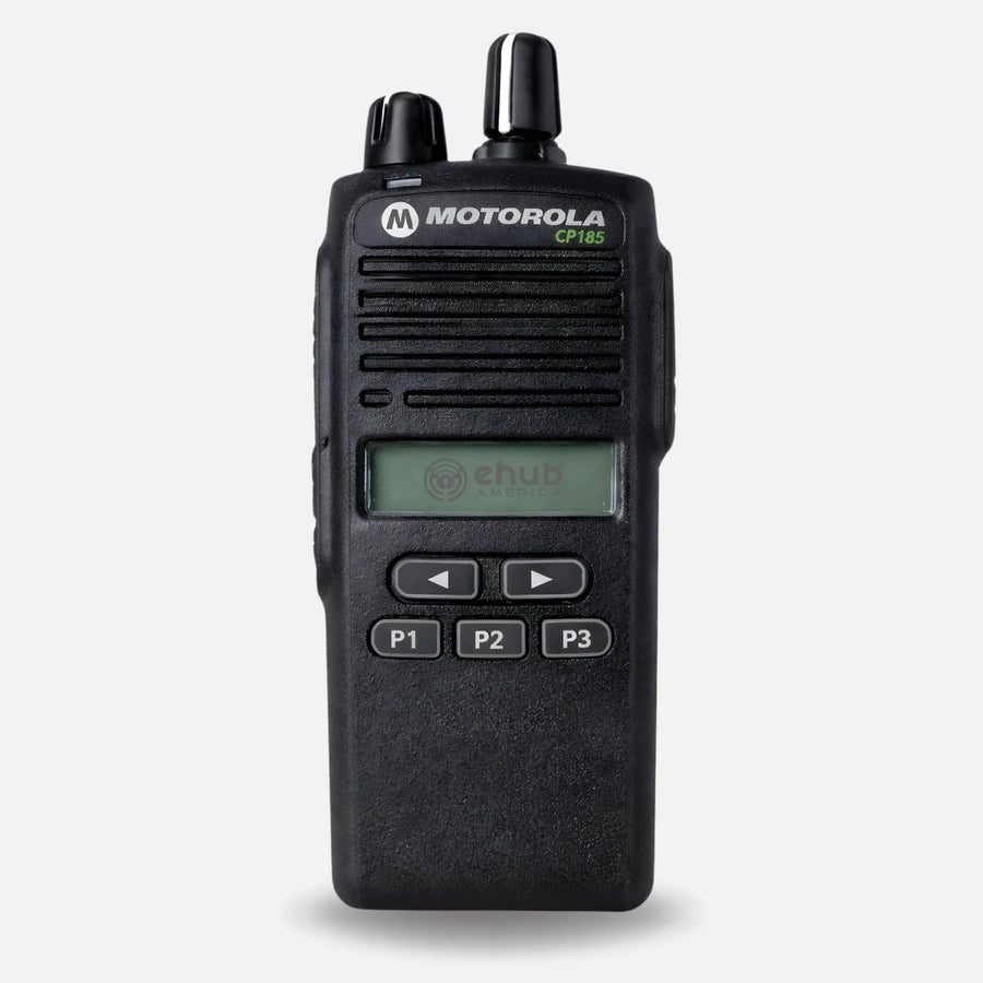 Motorola AAH03KEF8AA7AN CP185 Two Way Radio VHF 136-174Mhz 16Ch 5Watt