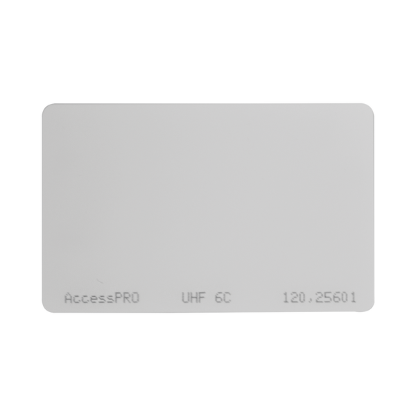 Accesspro ACCESS-CARD-EPC UHF Card for Long Range Readers 900 MHz Protocol EPC GEN2 / ISO 18000 6C / Not Printable