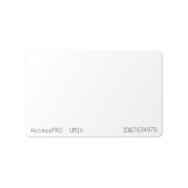 Accesspro ACCESS-DUAL-UM Dual Card Technology: RFID (UHF) 900MHz / MIFARE 13.56 MHz for Offices and Parking Lots